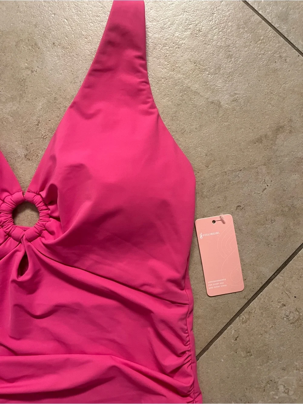 Feelingirl Ruched Sculpting Swimsuit